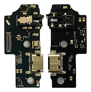 Placa de Carga Conector Dock Compatível Samsung A04 A045 Turbo USB Microfone