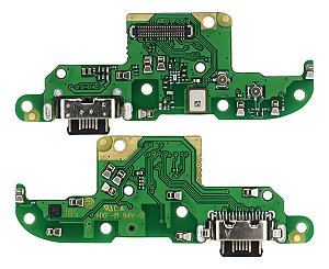 Placa Flex de Carga Conector Compatível Moto G8 Power Turbo USB Microfone