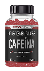 Cafeína 300mg 100% Pura - Fisionutri