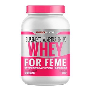 Whey Protein Whey For Feme 900g - Fisionutri