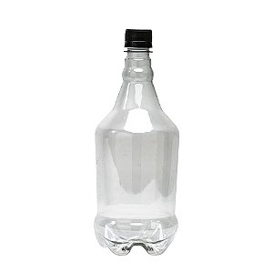 Frasco Growler Tranparente 1 Litro ( 100 Unidades )