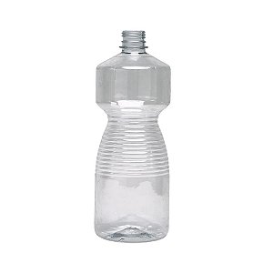 Frasco Àlcool 1 Litro Pet com Tampa Lacre (10 unidades)