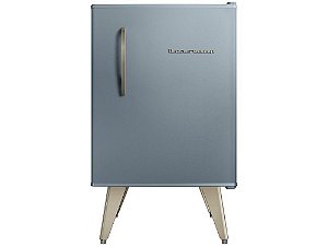 Frigobar Brastemp 76L Azul Retrô BRA08HW - 220V