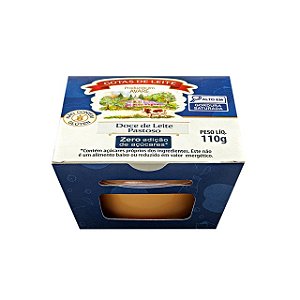 Doce de Leite Pastoso Diet Zero Açucar (110g) Gotas de Leite