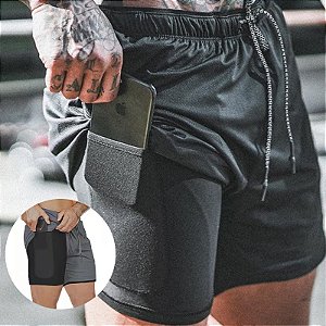 Shorts de Compressão c/ Bolso