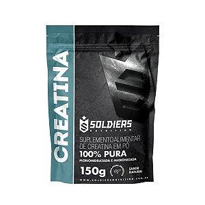 Creatina Refil Monohidratada 100% Pura (150g) Soldiers Nutrition