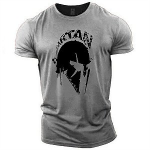 Camiseta Spartan Fitness 3D impresso