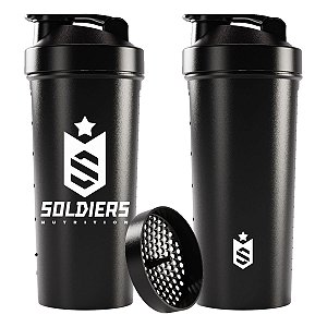 Coqueteleira Slim (600ml) Soldiers Nutrition
