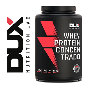 WHEY Concentrado (900g) DUX - Morango