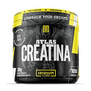 Creatina Atlas 100% Pura (300g) Iridium Labs