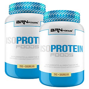 2x Whey Iso Protein (2kg cada) BRN FOODS
