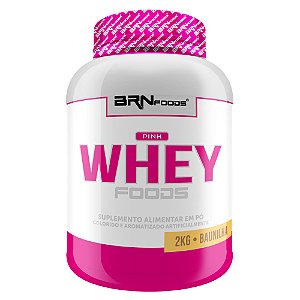 Pink Whey Protein com Colágeno (2Kg) BRN FOODS
