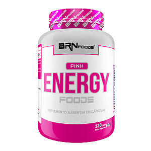 Termogênico Pink Energy (120 Cáps.) BRN FOODS