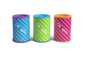 Apontador Spiro CiS depósito tipo Lata 2 Furos 4 Cores