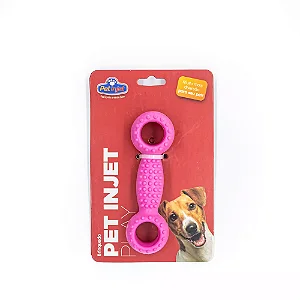 BRINQUEDO PET PLAY HALTER PARA CÃES - ROSA