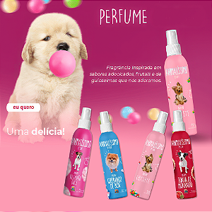COLÔNIA CHICLETE PARA CACHORRO - 50ML
