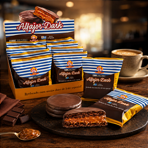 Alfajor Dark | Doces Hamburguesa