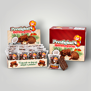 Prestigiado Coco com Chocolate 24 Unidades | Doces Hamburguesa