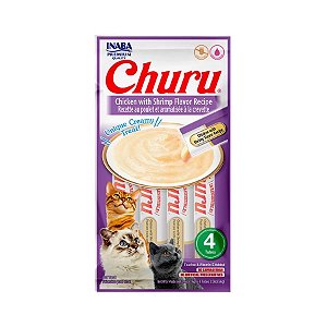 Churu Frango Com Camarão com 4 Saches