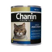 Pate Chanin Peixe E Frango Lata 280 gr