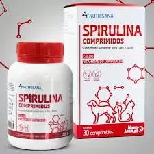 Suplemento Alimentar Spirulina Nutrisana 30 comprimidos