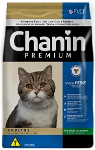 Ração Gato Chanin Peixe 10,1kg