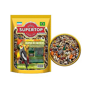 Mistura Calopsita E Agap. Mel com Frutas 500 g