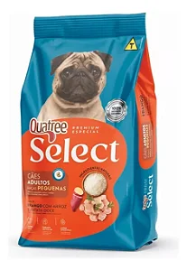 Ração Quatree Select Cães Adulto Raças Pequenas Frango