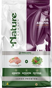 Ração Nature Fórmula Super Premium Cães Adultos Raças Pequenas e Médias