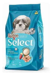 Ração Quatree select cães filhotes de raças pequenas
