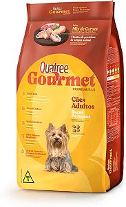 Ração Quatree Gourmet adultos raças pequenas