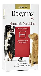 Doxymax Pet 100mgr Cartela Com 14 Comprimidos