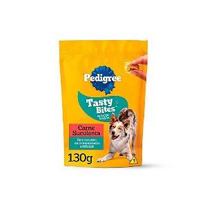 Petisco Tasty Bites Carne Suculenta 130gr
