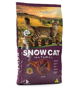 Ração para gatos Snow Cat  Peixe