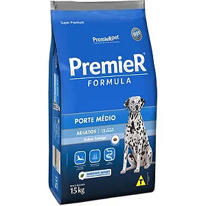 Ração Premier Cães Adultos Raças Médias 15kg