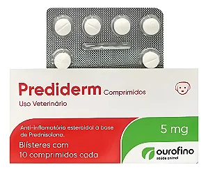 Prediderm 5mg Cartela C/ 10 Comprimidos