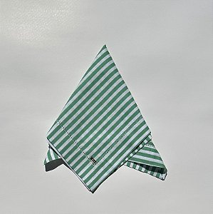 Guardanapo Ponto Ajour Listrado Verde