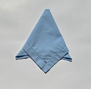 Guardanapo Ponto Ajour Azul Claro