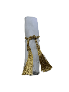 Argola para Guardanapo Corda Dourada