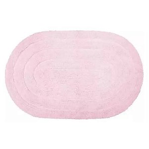 Tapete Multiuso Rosa Oval 40cm x 60cm - Kapazi