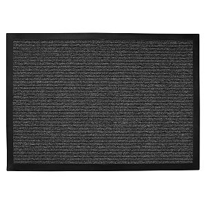 Tapete Duo Preto Para Secar com Borda 40cm x 60cm - Kapazi