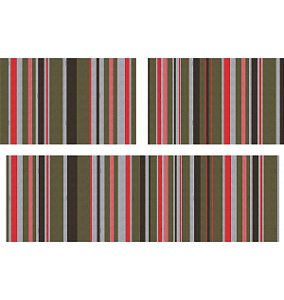 Kit de Tapetes para Cozinha Slim Kasa Listras - Kapazi