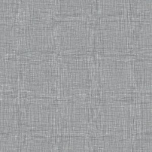 Papel de Parede Linho Cinza Médio - Coleção Criativo Kantai