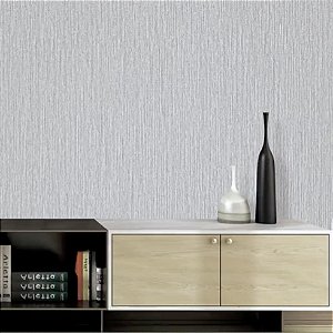 Papel de Parede Textura Cinza Claro - Coleção Criativo Kantai