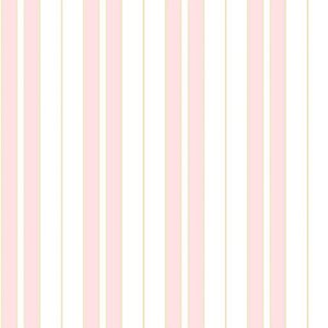 Papel de Parede Infantil Listras Rosa - Coleção Yoyo 2 Kantai