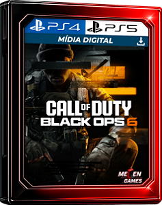 CALL OF DUTY BLACK OPS 6 PS4/PS5 MÍDIA DIGITAL