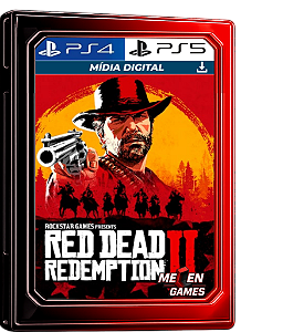 RED DEAD REDEMPTION 2 PS4/PS5 MÍDIA DIGITAL