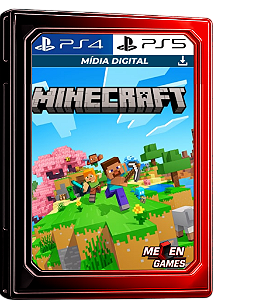 MINECRAFT PS4/PS5 MÍDIA DIGITAL