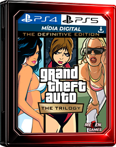 GRAND THETH AUTO: THE TRILOGIA GTA PS4/PS5 MÍDIA DIGITAL