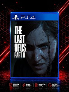 THE LAST OF US PARTE II MÍDIA DIGITAL PARA PS4